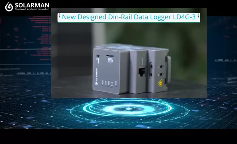 New Generation of SOLARMAN DIN-Rail Data logger——LD4G-3