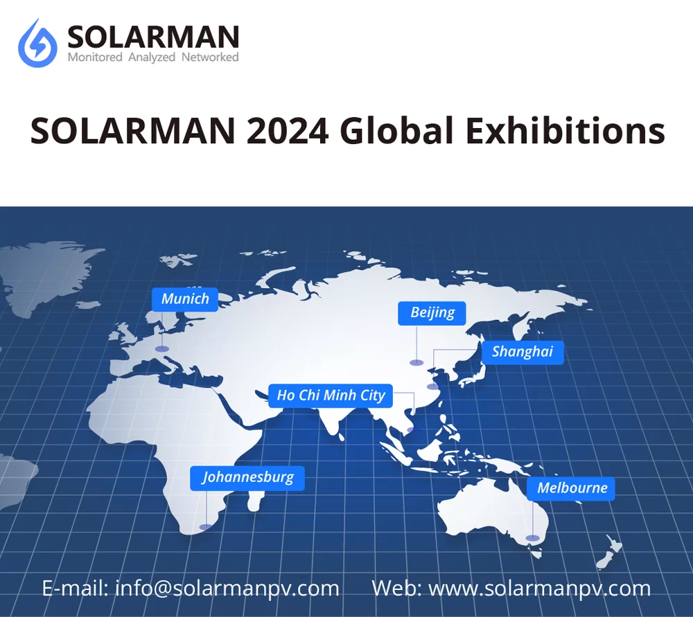 SOLARMAN Global Exhibitions in 2024