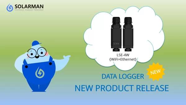 SOLARMAN New Product Release-Data Logger LSE-4W
