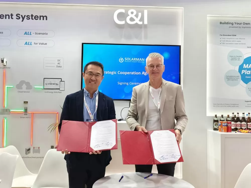 Strategic Partnership Signed at Intersolar: Smart C&I Energy Solutions for Europe Strategic Partnership Signed at Intersolar: Smart C&I Energy Solutions for Europe