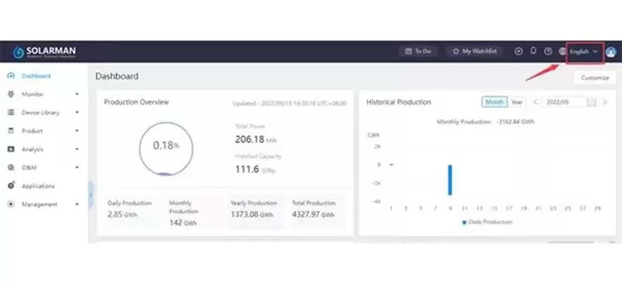 Universal Solar Monitoring Software-SOLARMAN Business